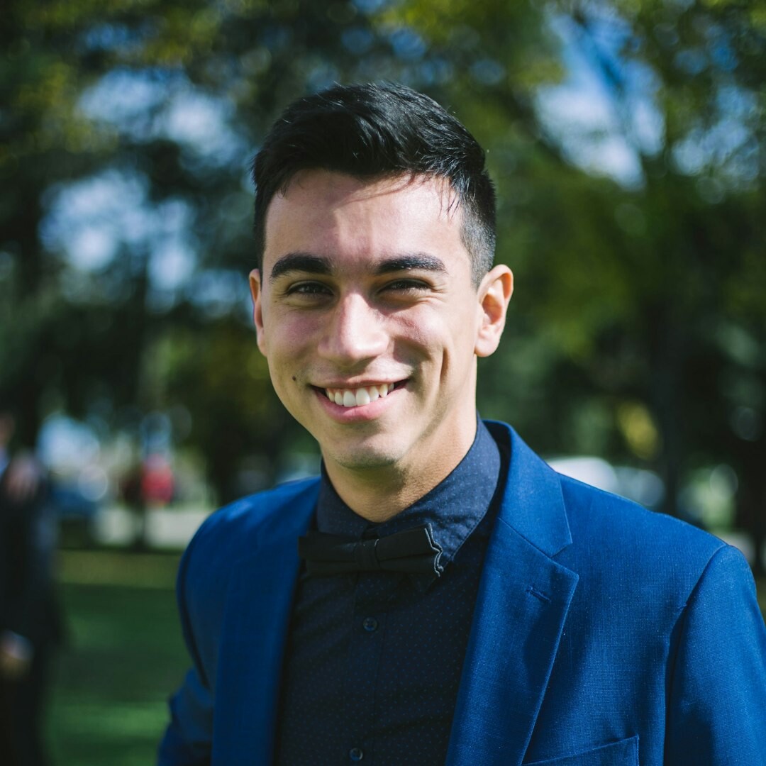 Male business professional portrait in suit